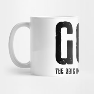 GOD The Original Superhero Biblical Cross Mug